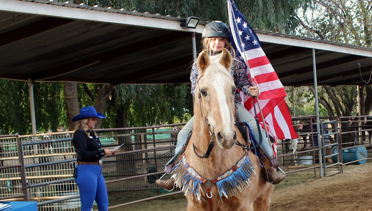 A lesson program show at Jordan Stables